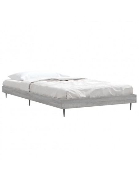 Giroletto Grigio Sonoma 90x190 cm in Legno Multistrato