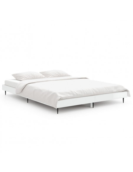 Giroletto Bianco Lucido 140x190 cm in Legno Multistrato
