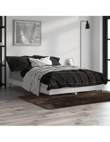 Giroletto Grigio Sonoma 120x190 cm in Legno Multistrato
