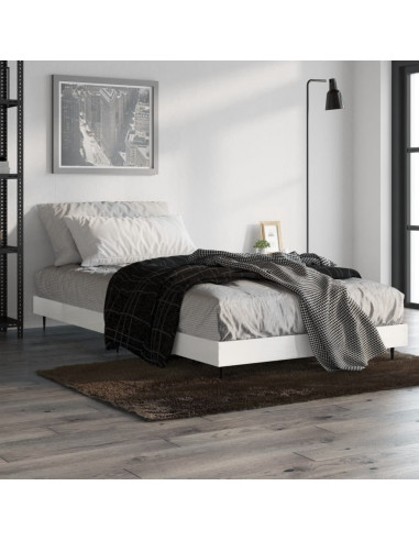 Giroletto Bianco Lucido 90x190 cm in Legno Multistrato