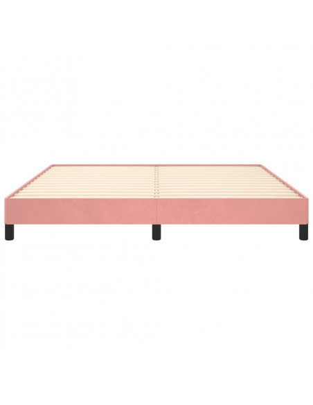 Giroletto Rosa 180x200 cm in Velluto