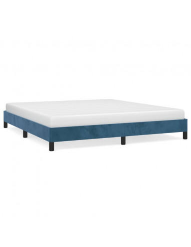 Giroletto Blu Scuro 180x200 cm in Velluto