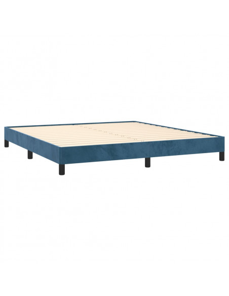 Giroletto Blu Scuro 180x200 cm in Velluto