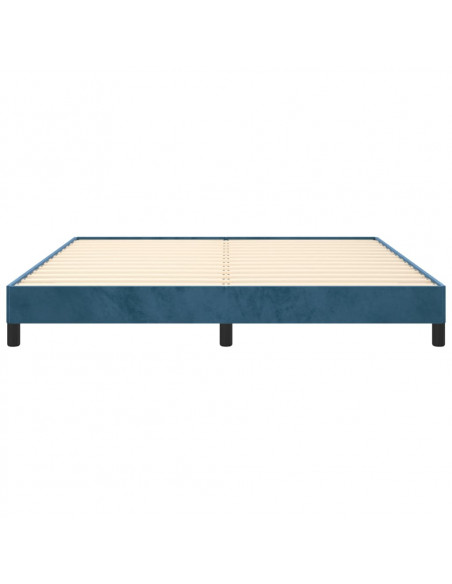 Giroletto Blu Scuro 180x200 cm in Velluto