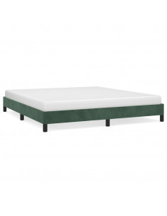 Giroletto Verde Scuro 180x200 cm in Velluto 2