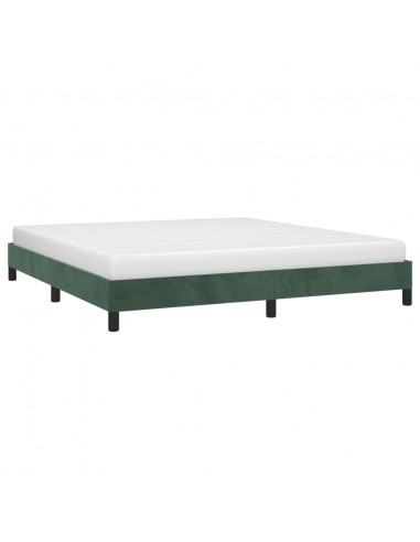 Giroletto Verde Scuro 180x200 cm in Velluto