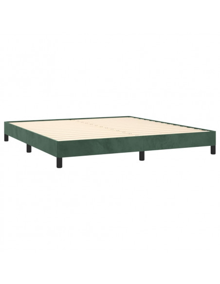 Giroletto Verde Scuro 180x200 cm in Velluto
