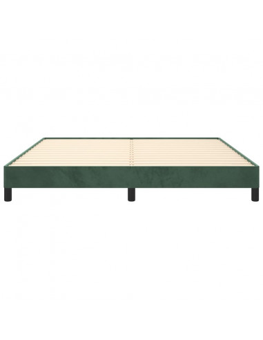 Giroletto Verde Scuro 180x200 cm in Velluto