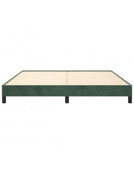 Giroletto Verde Scuro 180x200 cm in Velluto