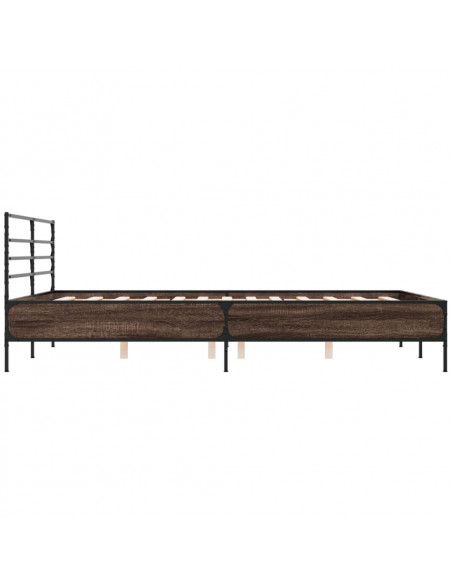 Giroletto Rovere Fumo 150x200 cm in Legno Multistrato Metallo