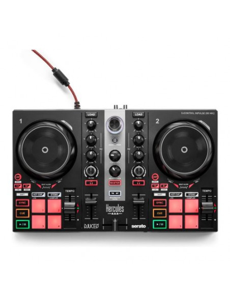 Controller disc jockey Hercules 4782002 DJCONTROL Inpulse 200 MK2 Blac