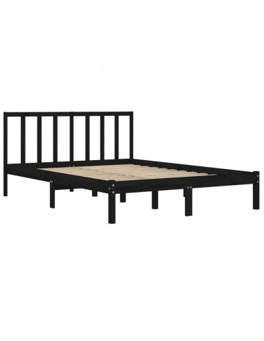 Giroletto Nero Massello Pino 150x200cm King Size