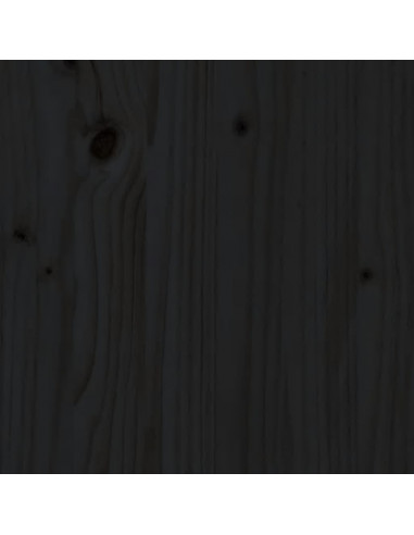 Giroletto Nero Massello Pino 150x200cm King Size