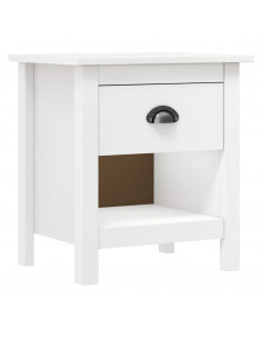 Comodini Hill 2 pz 46x35x49,5 cm Legno Massello di Pino 2
