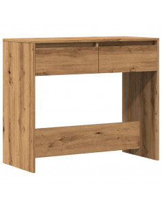 Tavolo Consolle Rovere Artigianale 89x41x76,5cm in Truciolato 2