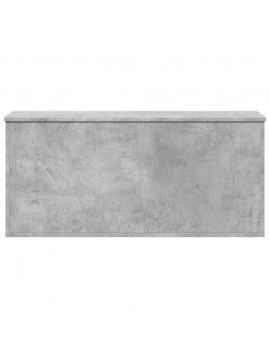 Contenitore Grigio Cemento 100x42x46 cm in Legno Multistrato