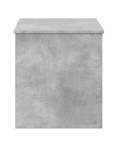 Contenitore Grigio Cemento 100x42x46 cm in Legno Multistrato