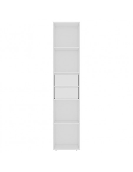 Libreria Bianca 36x30x171 cm in Legno Multistrato