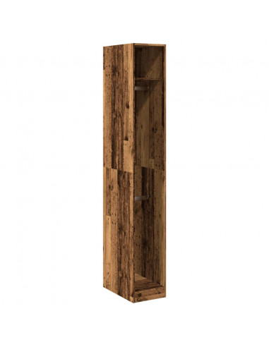 Armadio Legno Antico 30x50x200 cm in Legno Multistrato