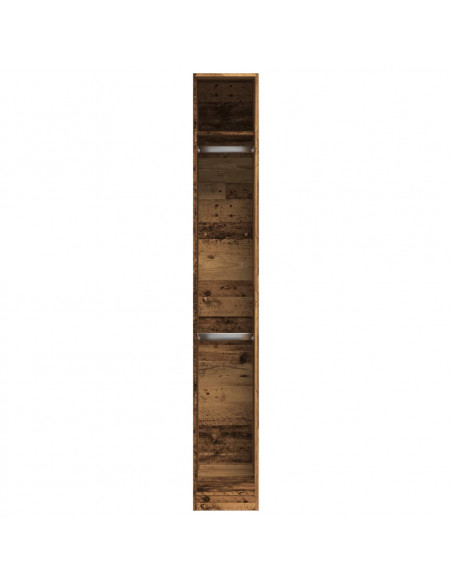 Armadio Legno Antico 30x50x200 cm in Legno Multistrato