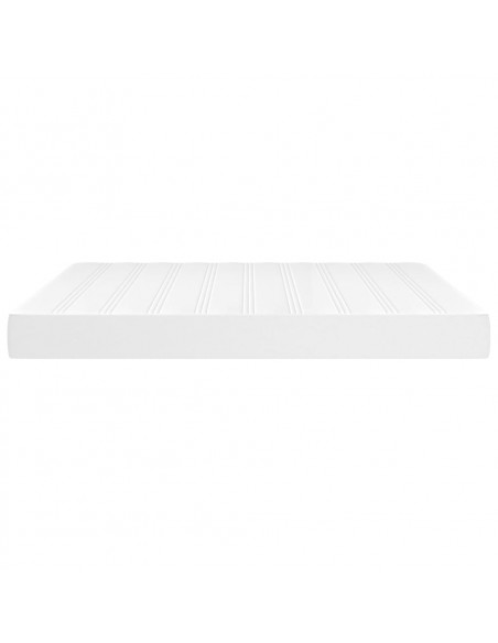 Materasso a Molle Bianco 180x200x20 cm in Similpelle