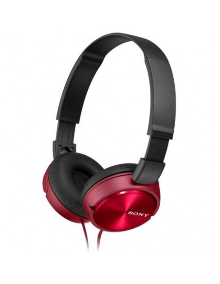 Cuffie filo Sony MDRZX310R AE SERIE ZX Pieghevole Red e Black Red e Bl