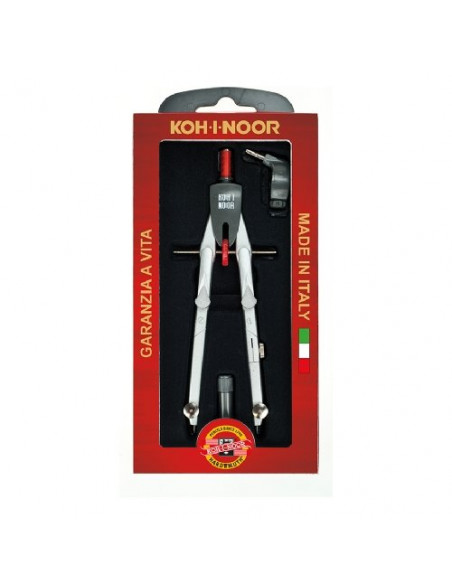 Compasso Koh I Noor H9114N Balaustrone Ad Aste Snodate Alluminio Allum