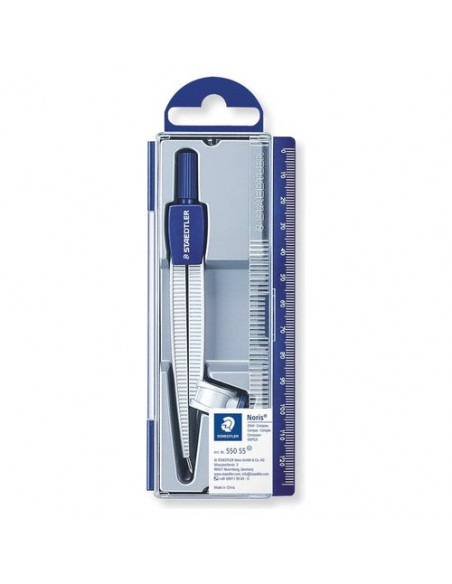 Compasso Staedtler 55050 NORIS Ad Aste Fisse Nichel satinato Nichel sa