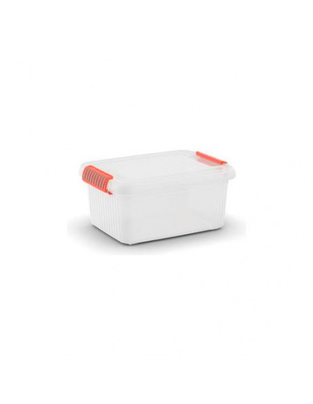 Contenitore salvaspazio Keter 85600000719 K LATCH BOX Small Bianco Bia