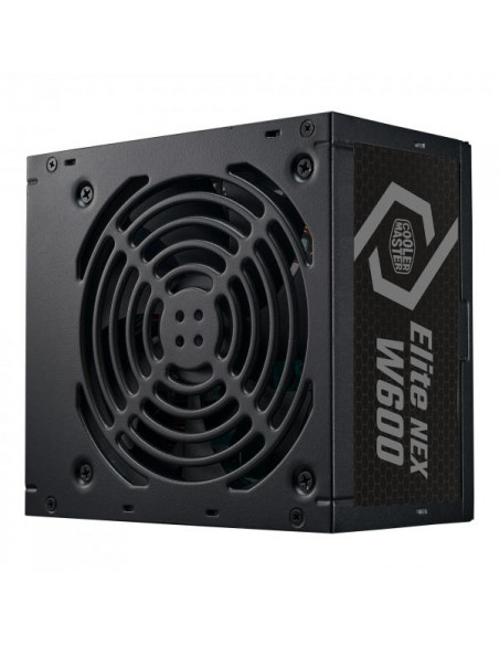 Cooler Master Elite Nex White 600 230V Black Mesh Cable 600W 80+ White PFC Attivo ATX