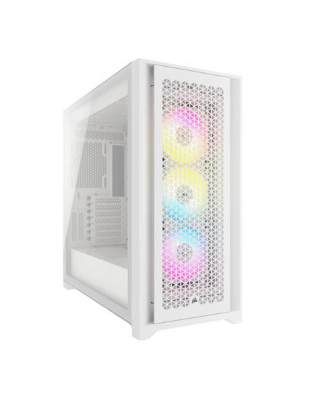 Corsair 5000D RGB, Mid Tower Vetro Temperato No-Power minITX/mATX/ATX/E-ATX