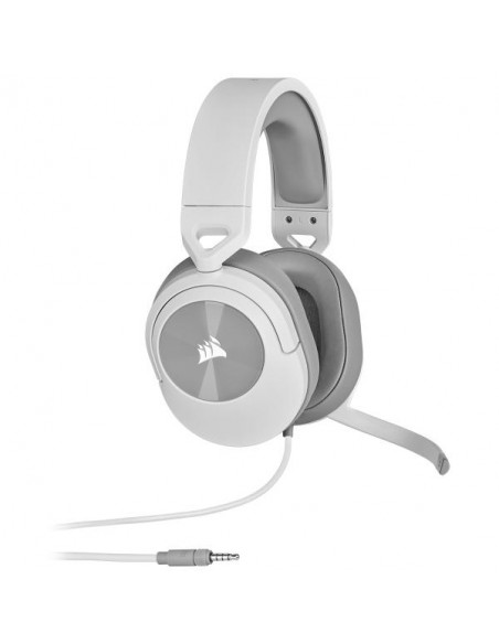 Corsair HS55 Surround White Cuffie con Microfono jack 3.5 PC/Xbox/PS4/Mobile