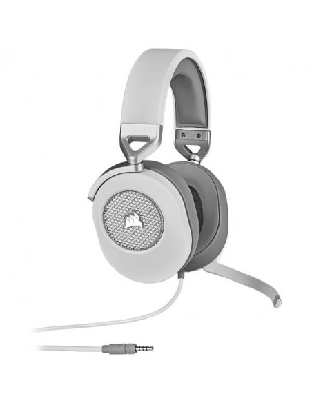 Corsair HS65 Surround White Cuffie con Microfono jack 3.5 PC/Xbox/PS4/Mobile