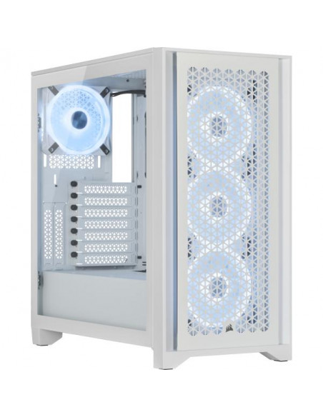Corsair iCUE 4000D RGB, Mid Tower Vetro Temperato No-Power minITX/mATX/ATX/E-ATX