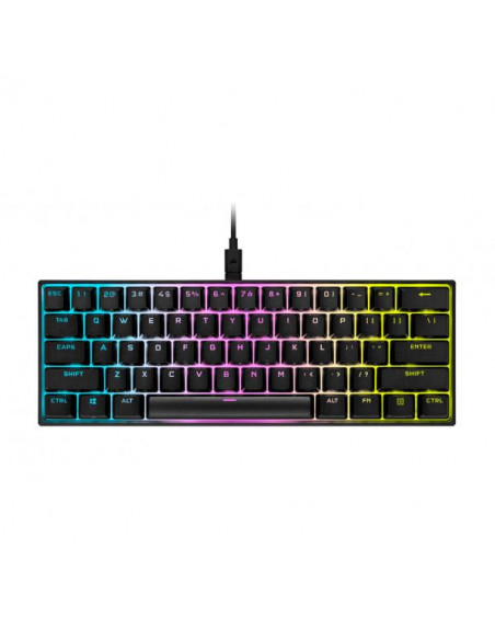 Corsair K65 RGB Mini Tastiera Meccanica MX Cherry Red USB Layout US