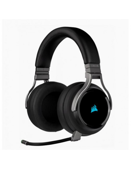 Corsair Virtuoso iCUE Cuffie con Microfono Wireless Carbon "Corsair Renew