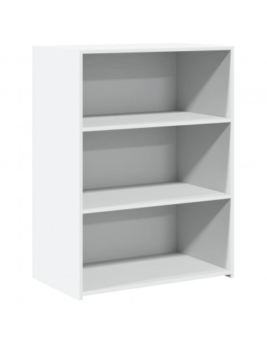 Credenza Bianca 70x41x93 cm in Legno Multistrato