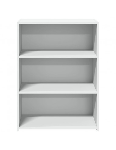 Credenza Bianca 70x41x93 cm in Legno Multistrato