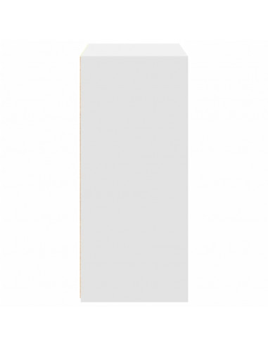 Credenza Bianca 70x41x93 cm in Legno Multistrato