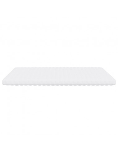 Materasso in Schiuma Bianco 160x200 cm 7 Zone Durezza 20 ILD
