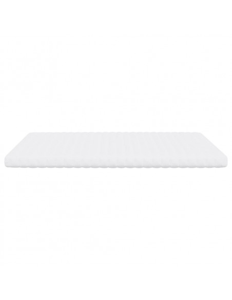 Materasso in Schiuma Bianco 160x200 cm 7 Zone Durezza 20 ILD