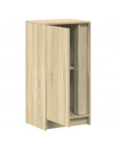 Credenza con LED Rovere Sonoma 42,5x34x85 cm Legno Multistrato 2