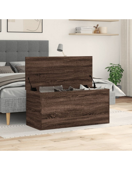 Contenitore Rovere Marrone 100x42x46 cm Legno Multistrato