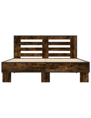 Giroletto Rovere Fumo 135x190 cm in Legno Multistrato Metallo