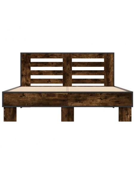 Giroletto Rovere Fumo 135x190 cm in Legno Multistrato Metallo