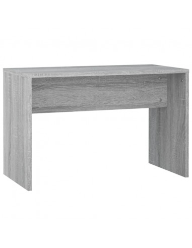 Set Tavolo da Toeletta con LED Grigio Sonoma Legno Multistrato