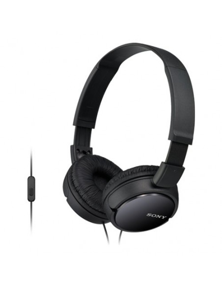 Cuffie microfono filo Sony MDRZX110APB CE7 SERIE ZX Pieghevole Black B