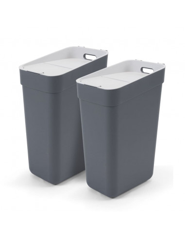 Curver Pattumiera Ready to Collect 30L Grigio Scuro