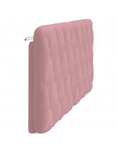Cuscino Testiera Rosa 180 cm in Velluto