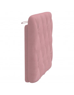Cuscino Testiera Rosa 80 cm in Velluto